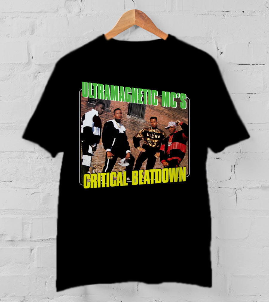 Ultramagnetic MC's Critical Beatdown 1988 Hip Hop Album Cover T-Shirt