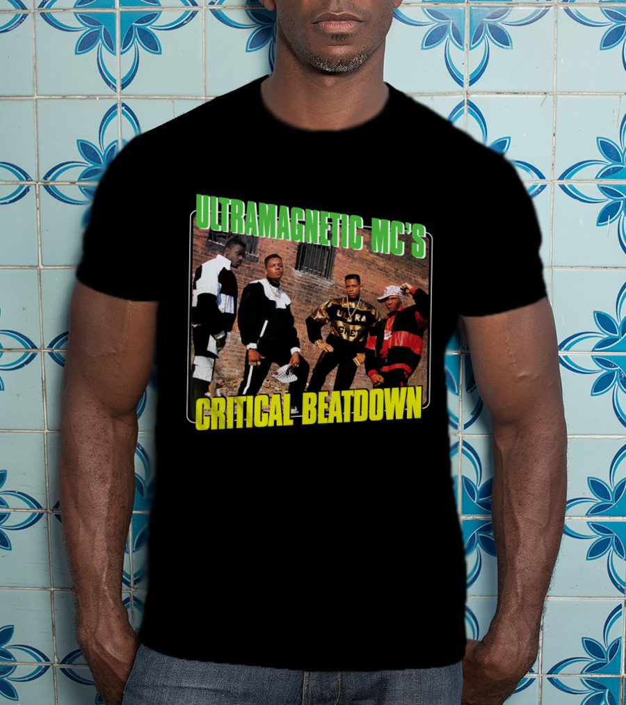 Ultramagnetic MC's Critical Beatdown 1988 Hip Hop Album Cover T-Shirt