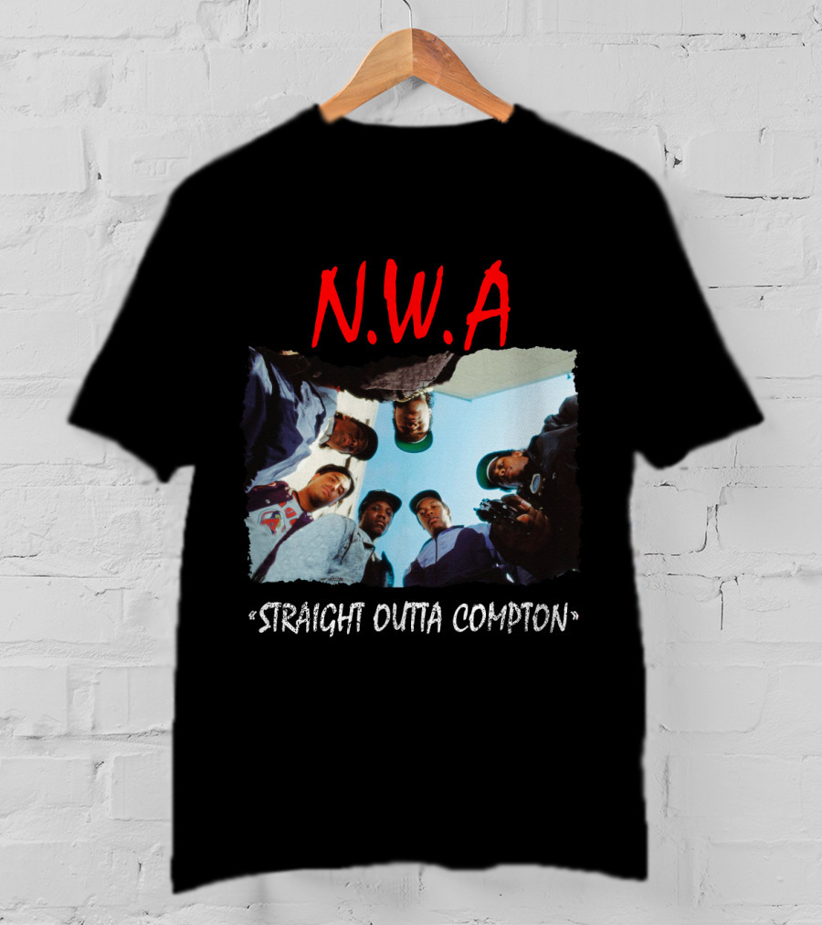 N.W.A Straight Outta Compton Iconic Group Photo T-Shirt