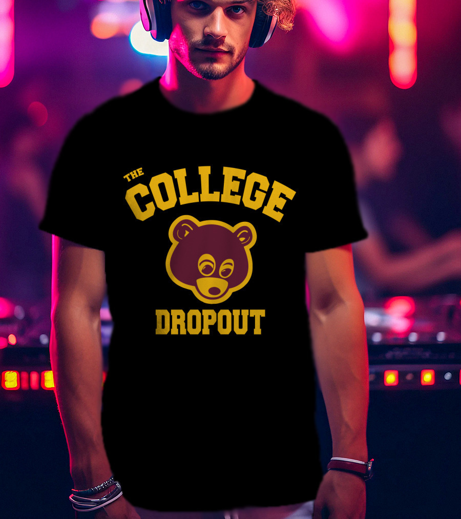 The College Dropout Kanye West Bear T-Shirt