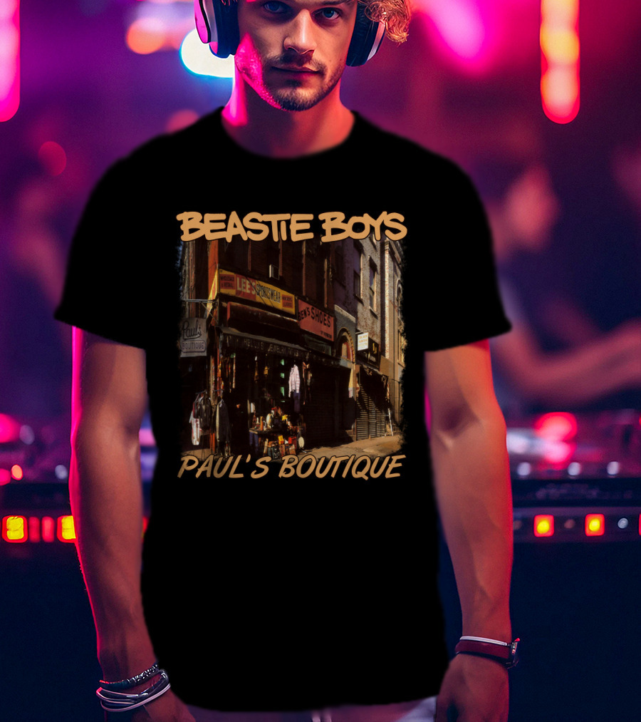 Beastie Boys Paul's Boutique Album Cover Urban Street Scene T-Shirt