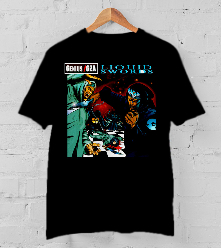 Genius GZA Liquid Swords Chess Battle T-Shirt