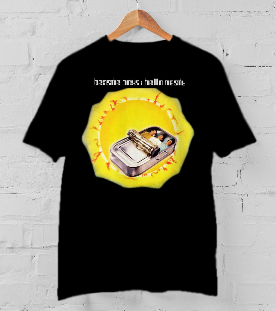 Beastie Boys Hello Nasty Album Cover Sardine Can 1998 Sunburst T-Shirt