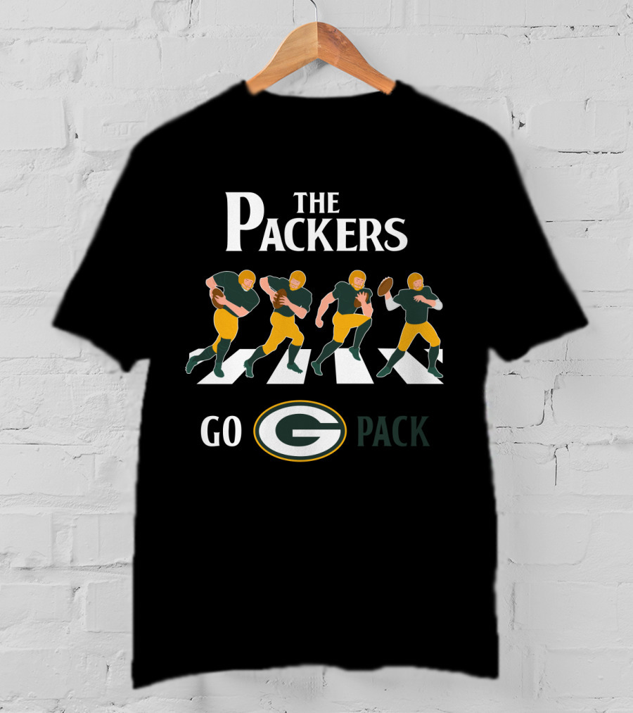 The Packers Go Pack Abbey Road T-Shirt
