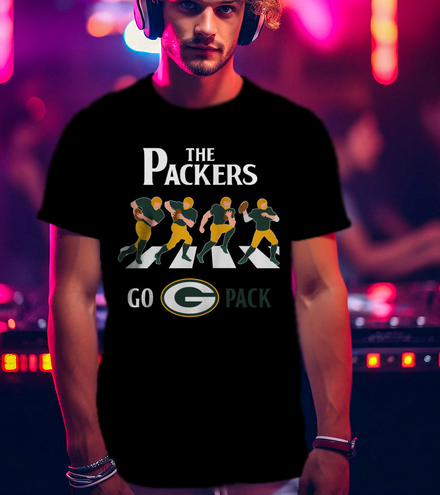 The Packers Go Pack Abbey Road T-Shirt