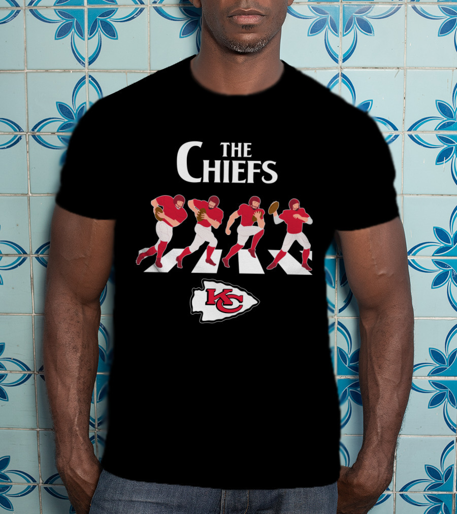 Kansas City Chiefs Abbey Road Football Players Kc T-Shirt