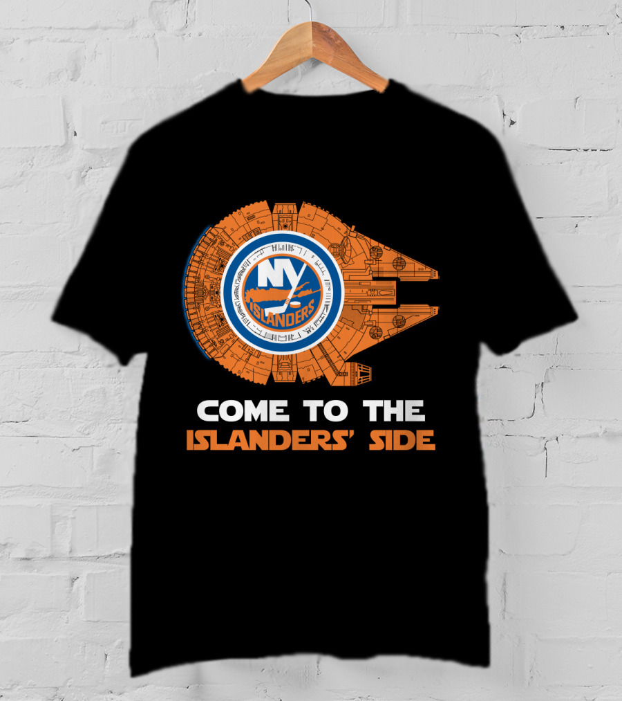 New York Islanders Millennium Falcon Come To The Islanders' Side T-Shirt