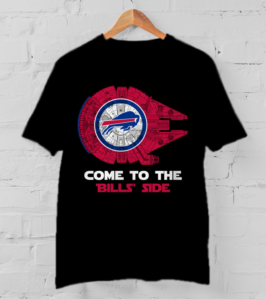 Come To The Bills' Side Buffalo Bills Millennium Falcon Nfl T-Shirt