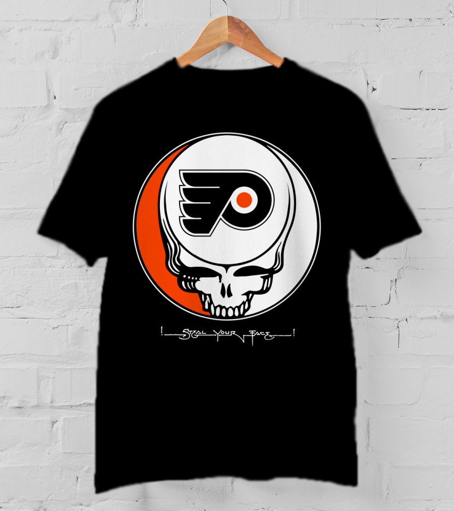 Steal Your Face Grateful Dead Philadelphia Flyers T-Shirt