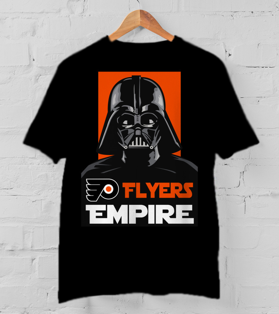 Flyers Empire Darth Vader Philadelphia NHL T-Shirt