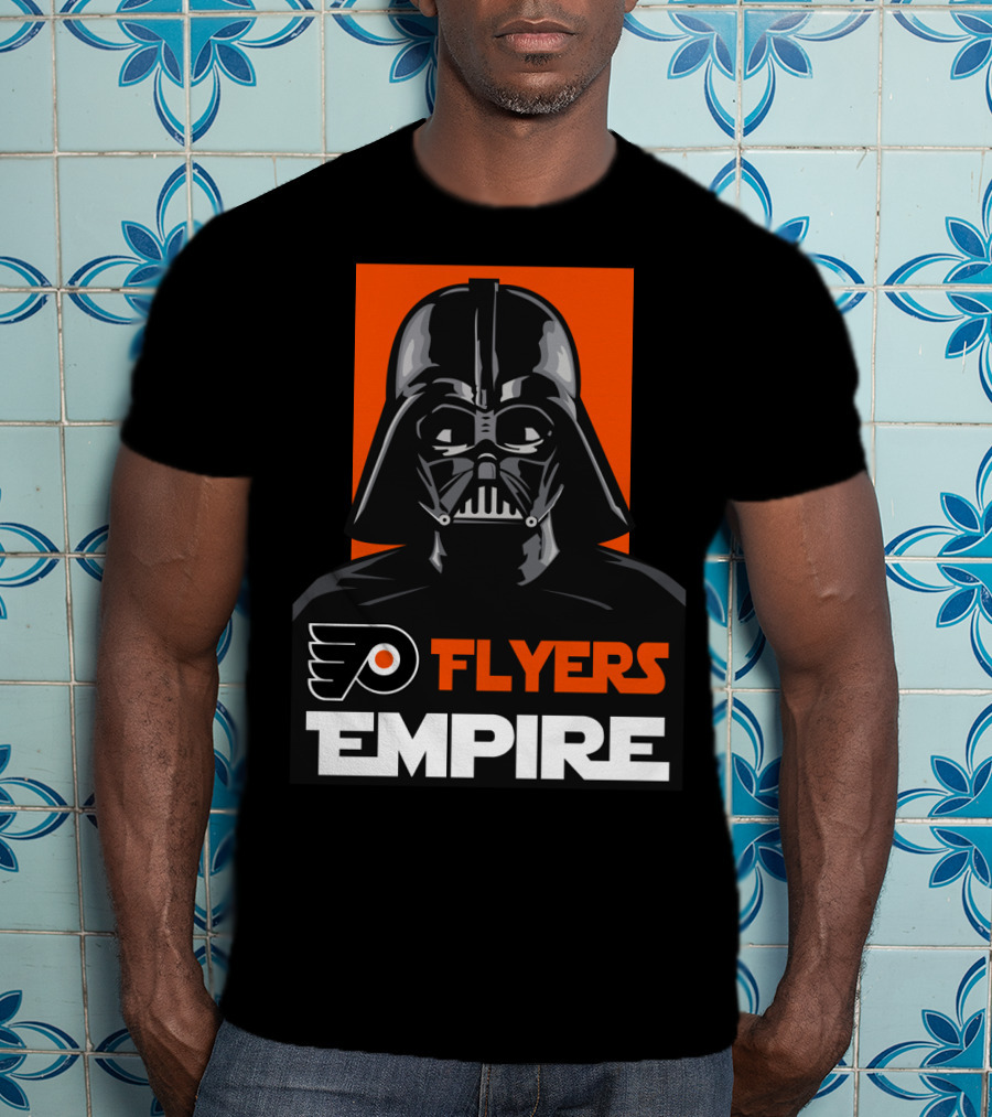 Flyers Empire Darth Vader Philadelphia NHL T-Shirt