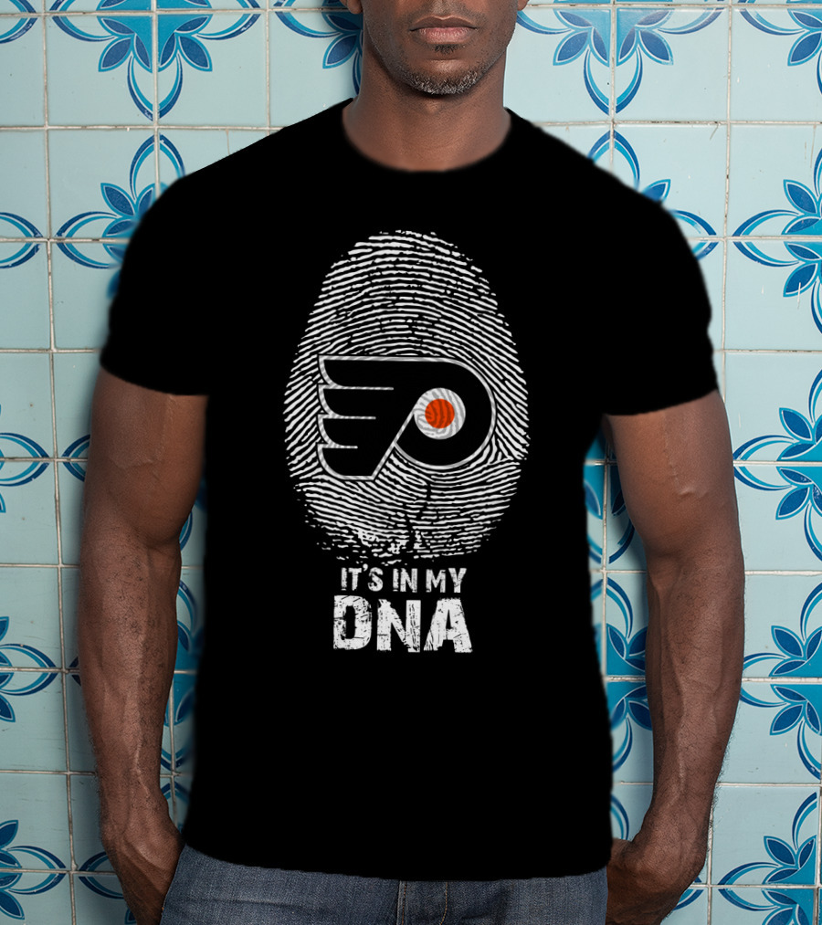 Flyers It's In My DNA Fingerprint T-Shirt