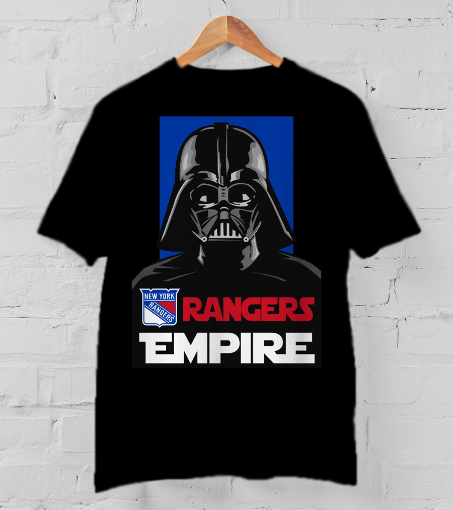New York Rangers Darth Vader Empire NHL T-Shirt