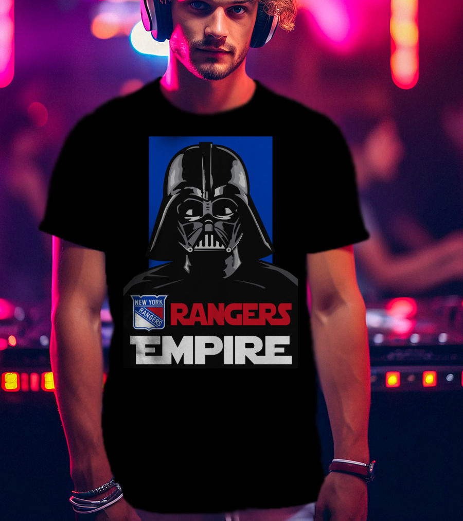 New York Rangers Darth Vader Empire NHL T-Shirt