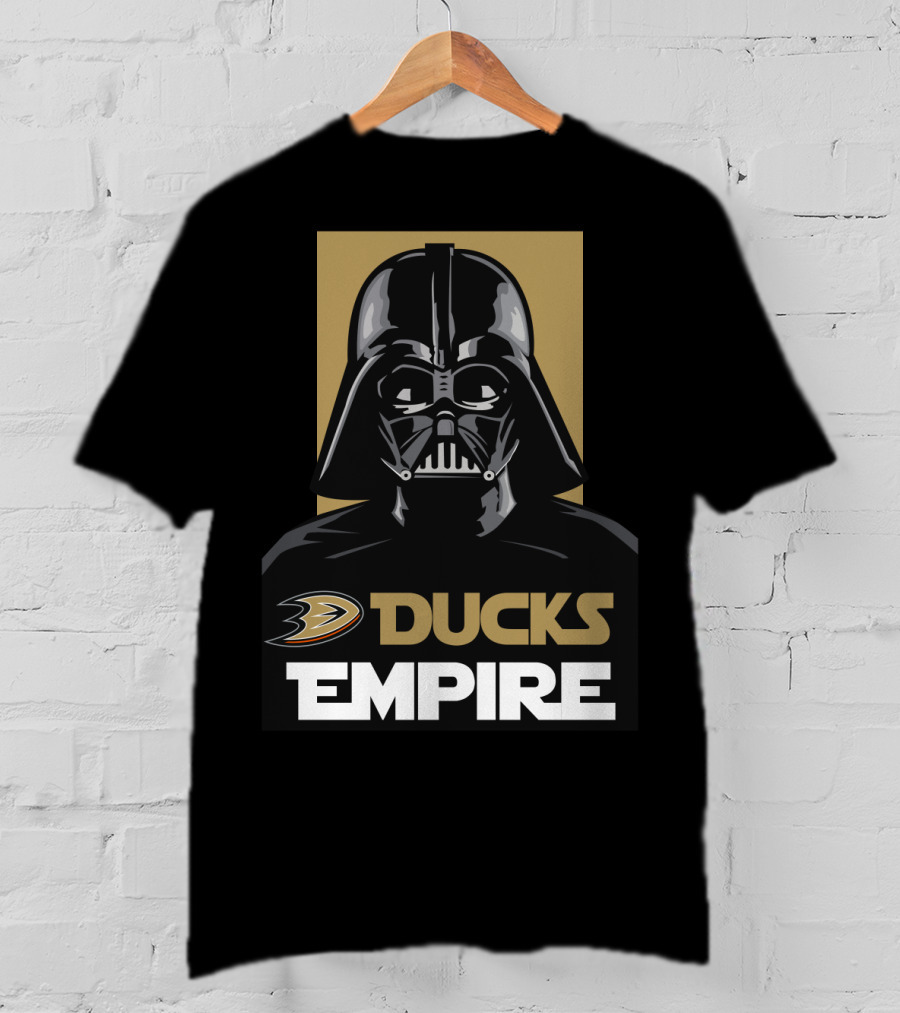 Anaheim Ducks Empire Darth Vader NHL T-Shirt