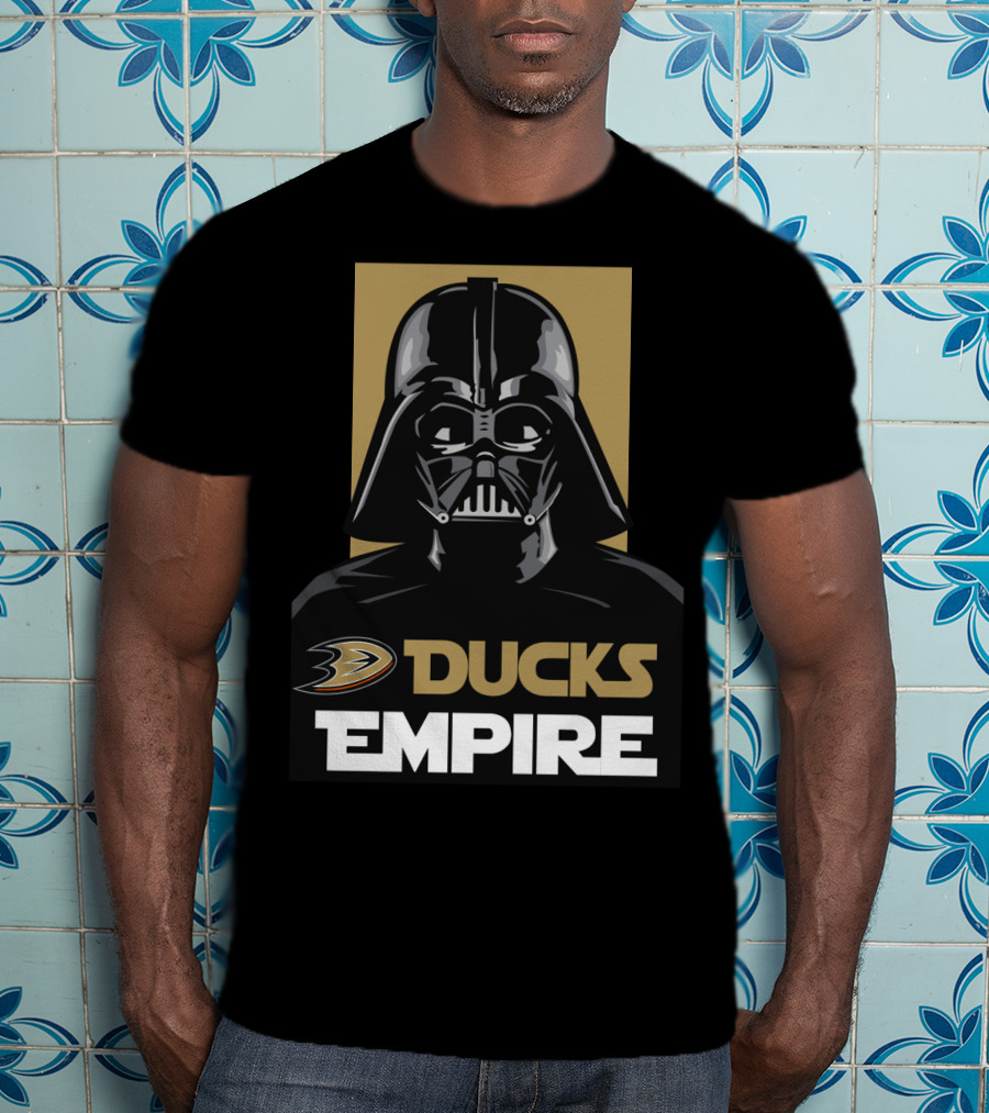 Anaheim Ducks Empire Darth Vader NHL T-Shirt