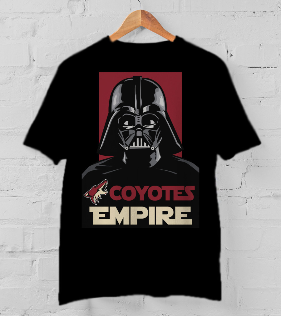 Arizona Coyotes Empire Darth Vader NHL T-Shirt