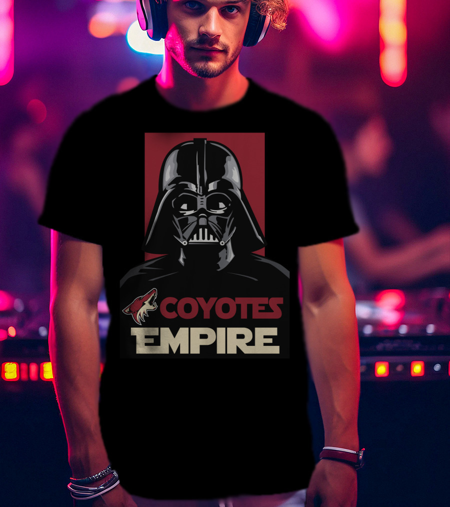 Arizona Coyotes Empire Darth Vader NHL T-Shirt
