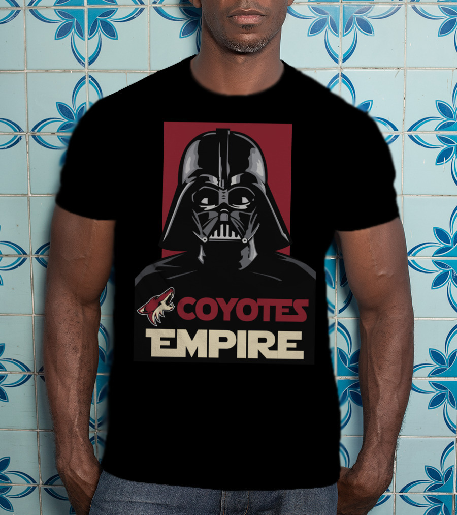 Arizona Coyotes Empire Darth Vader NHL T-Shirt