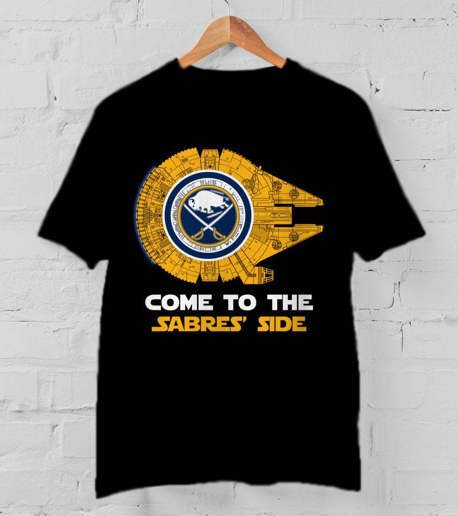 Buffalo Sabres Millennium Falcon Come To The Sabres' Side T-Shirt