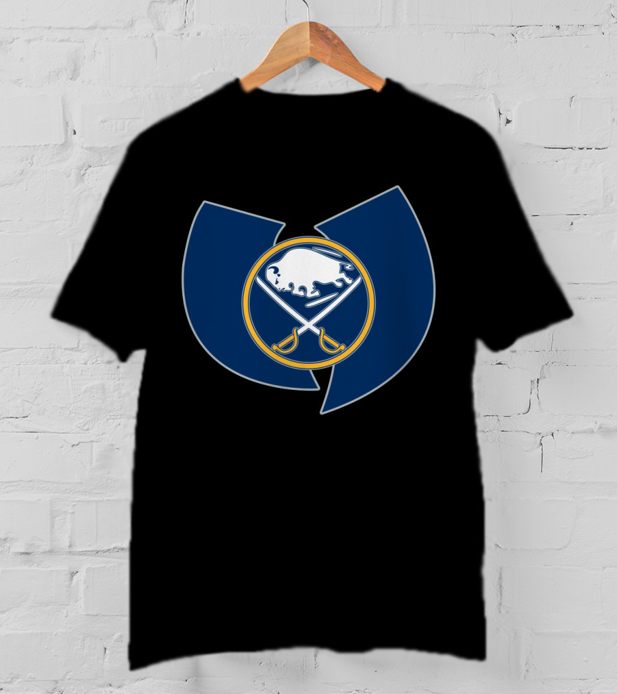 Buffalo Sabres Wu-Tang Clan Logo Mashup T-Shirt