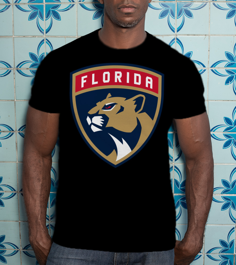 Florida Panthers Logo Bold Head T-Shirt