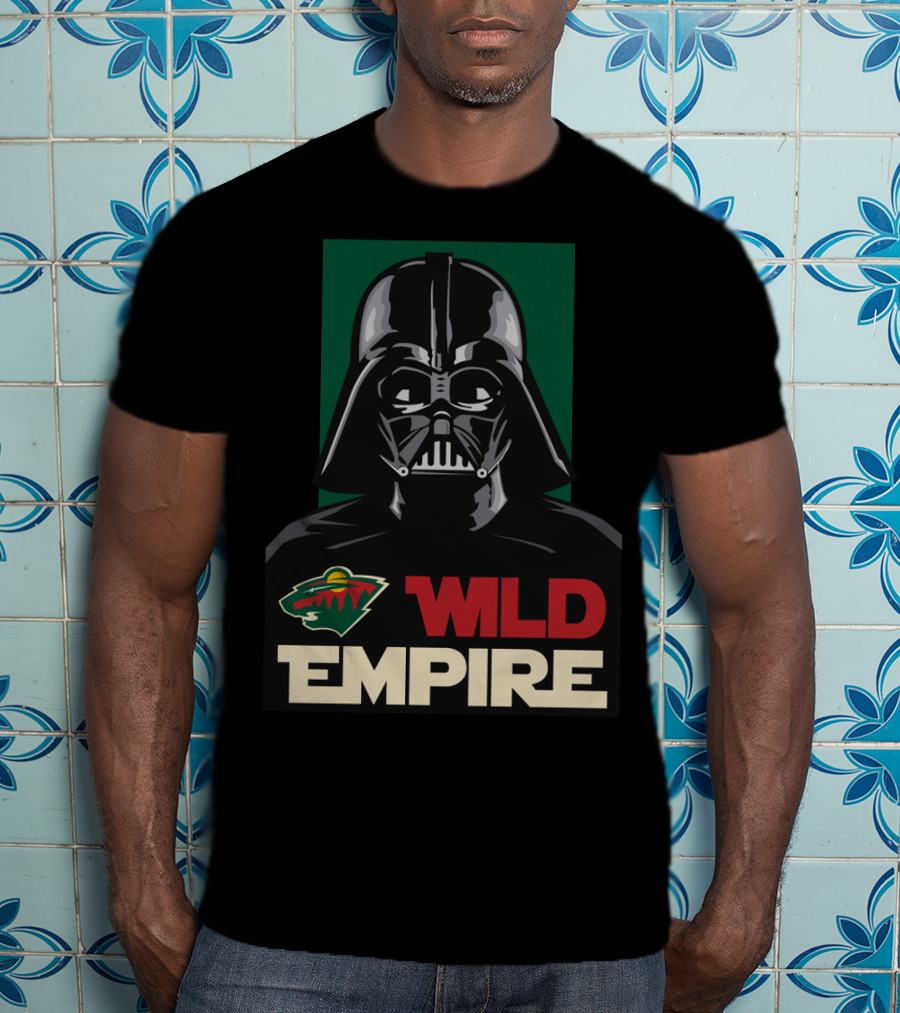 Minnesota Wild Empire Darth Vader NHL T-Shirt