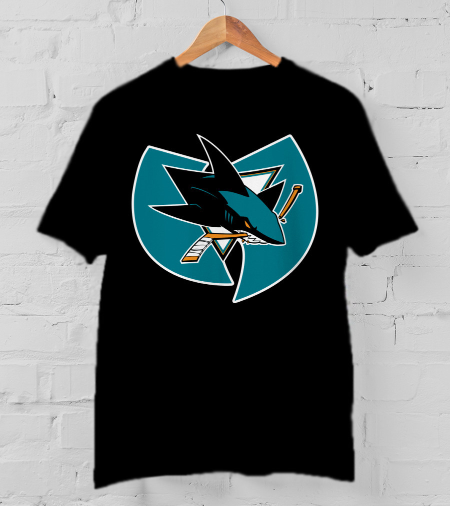 San Jose Sharks Wu-Tang Clan Fusion T-Shirt