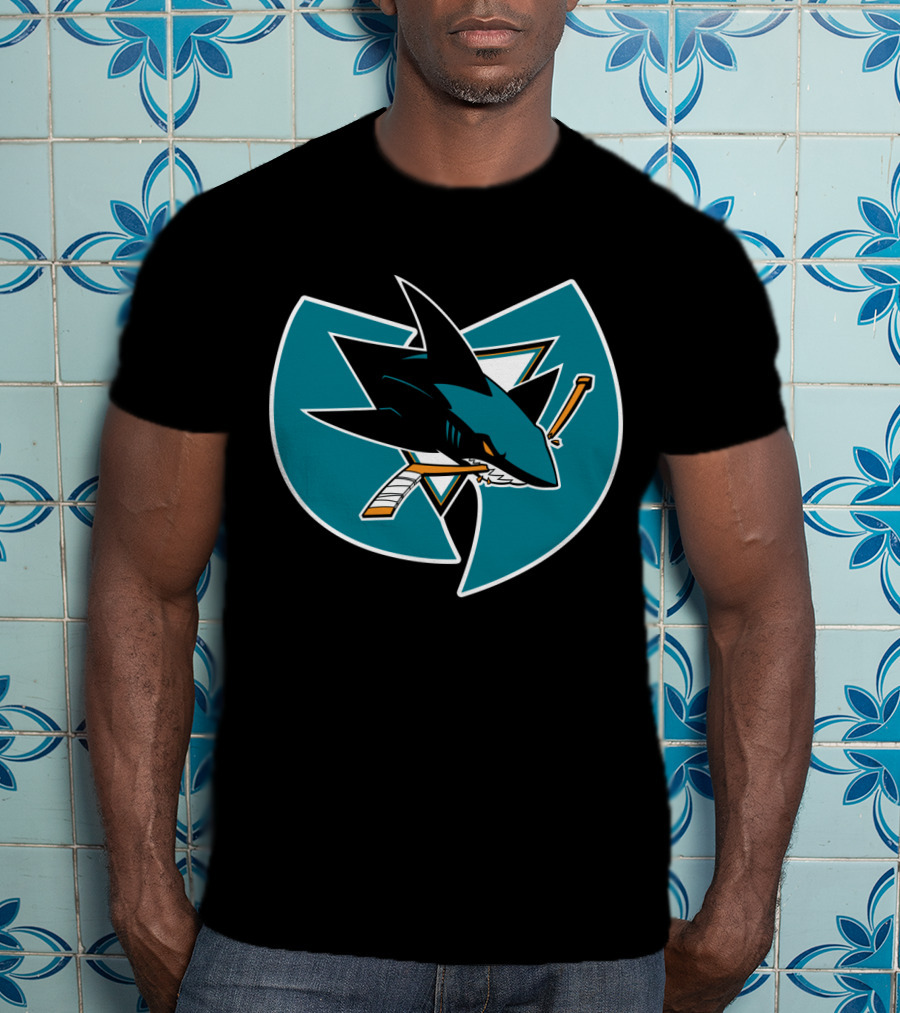 San Jose Sharks Wu-Tang Clan Fusion T-Shirt
