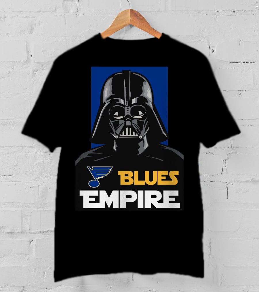 Blues Empire St Louis Darth Vader NHL T-Shirt