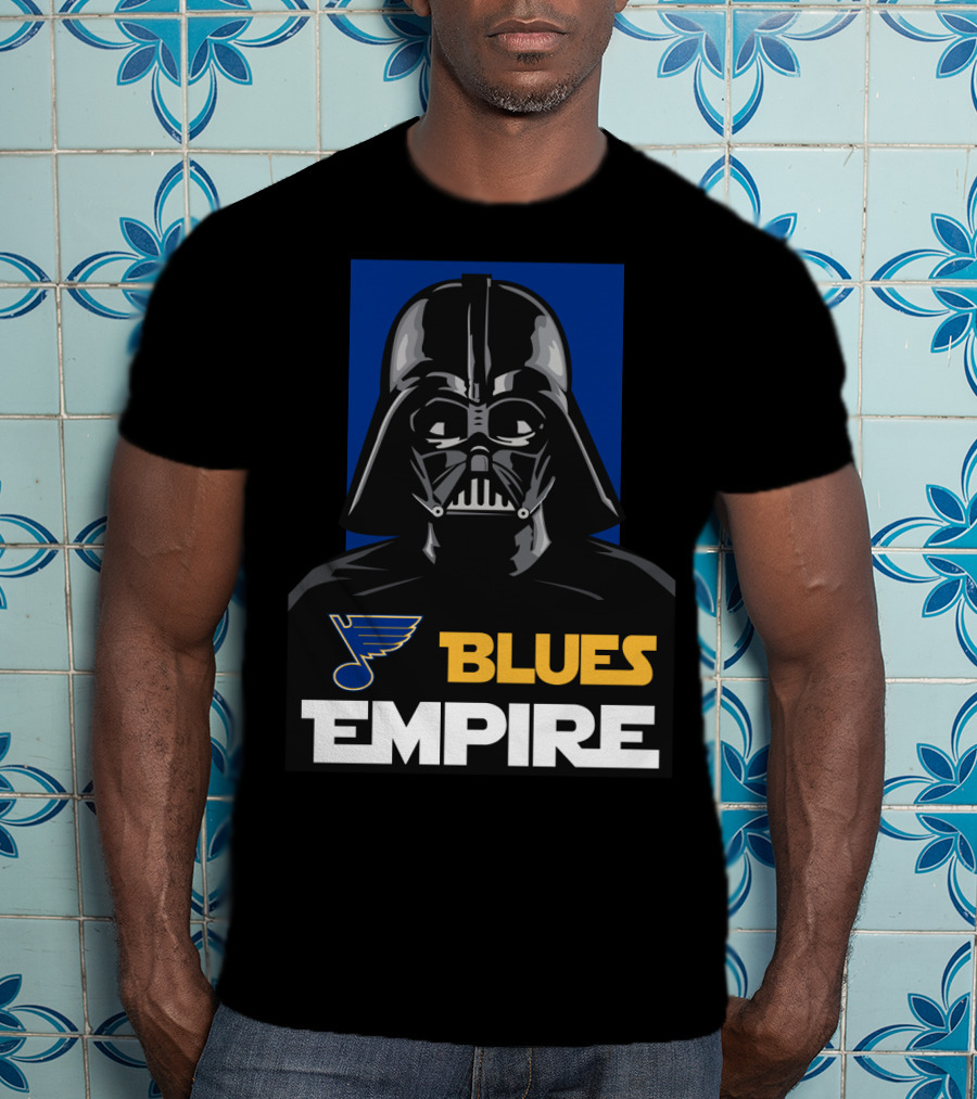 Blues Empire St Louis Darth Vader NHL T-Shirt