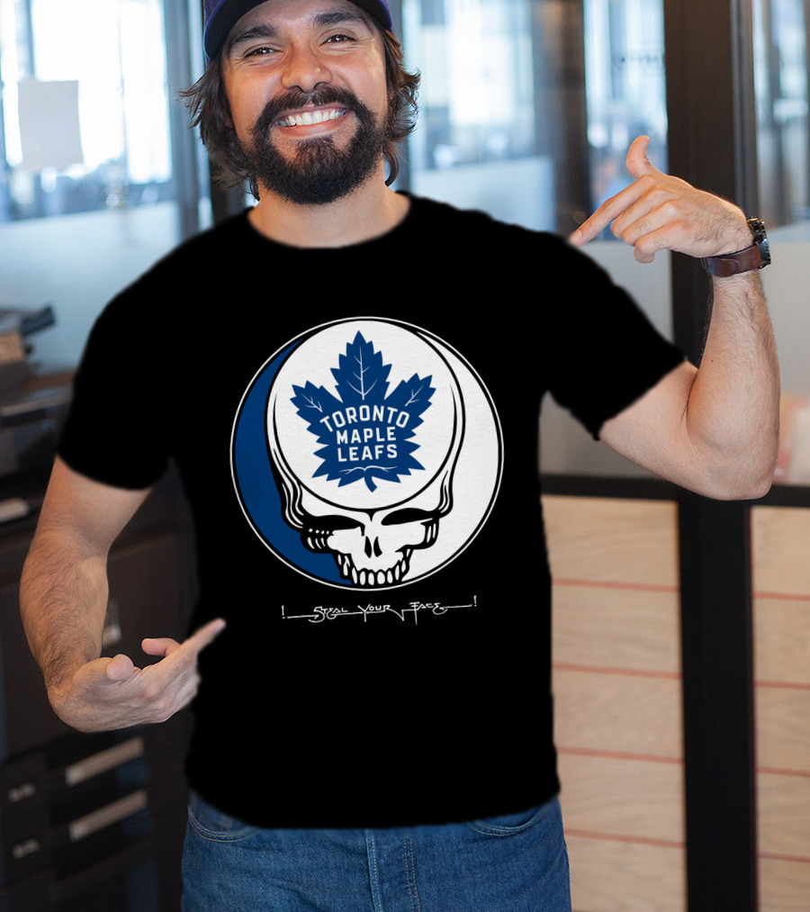 Grateful Dead Steal Your Face Toronto Maple Leafs T-Shirt