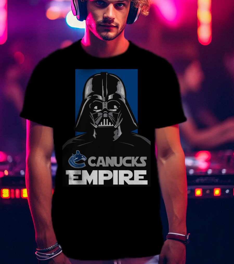 Canucks Empire Darth Vader NHL Vancouver T-Shirt