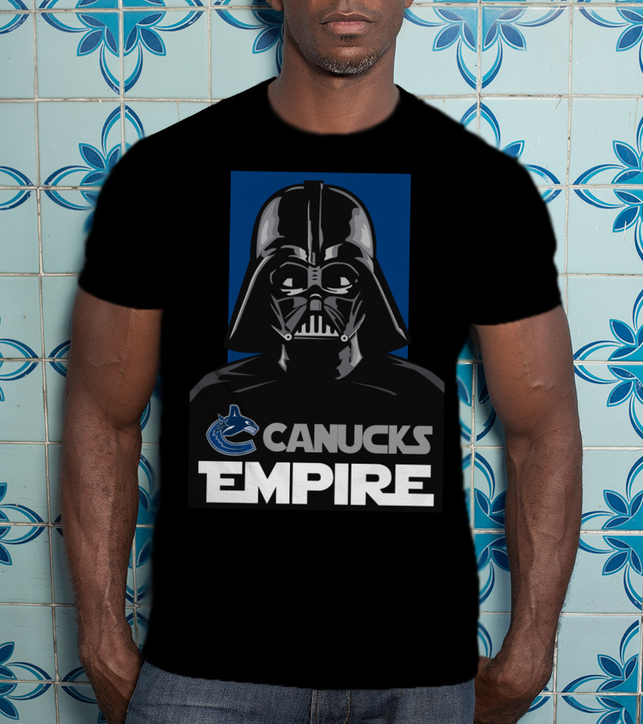 Canucks Empire Darth Vader NHL Vancouver T-Shirt