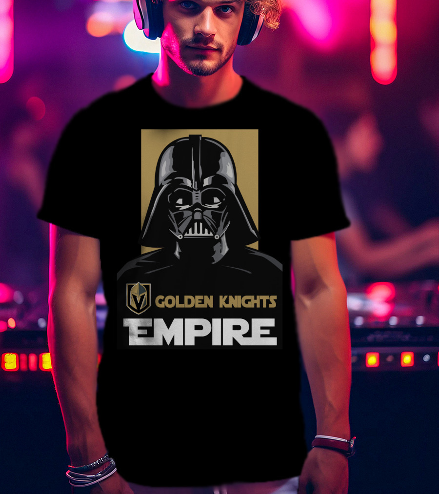 Golden Knights Empire Darth Vader NHL Vegas T-Shirt