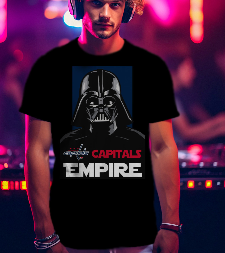 Capitals Empire Darth Vader Washington NHL T-Shirt