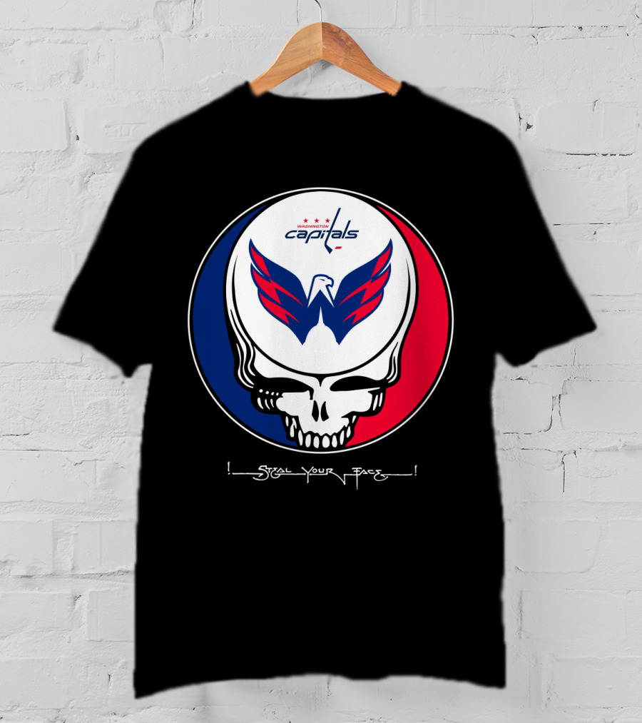 Grateful Dead Washington Capitals Steal Your Face T-Shirt