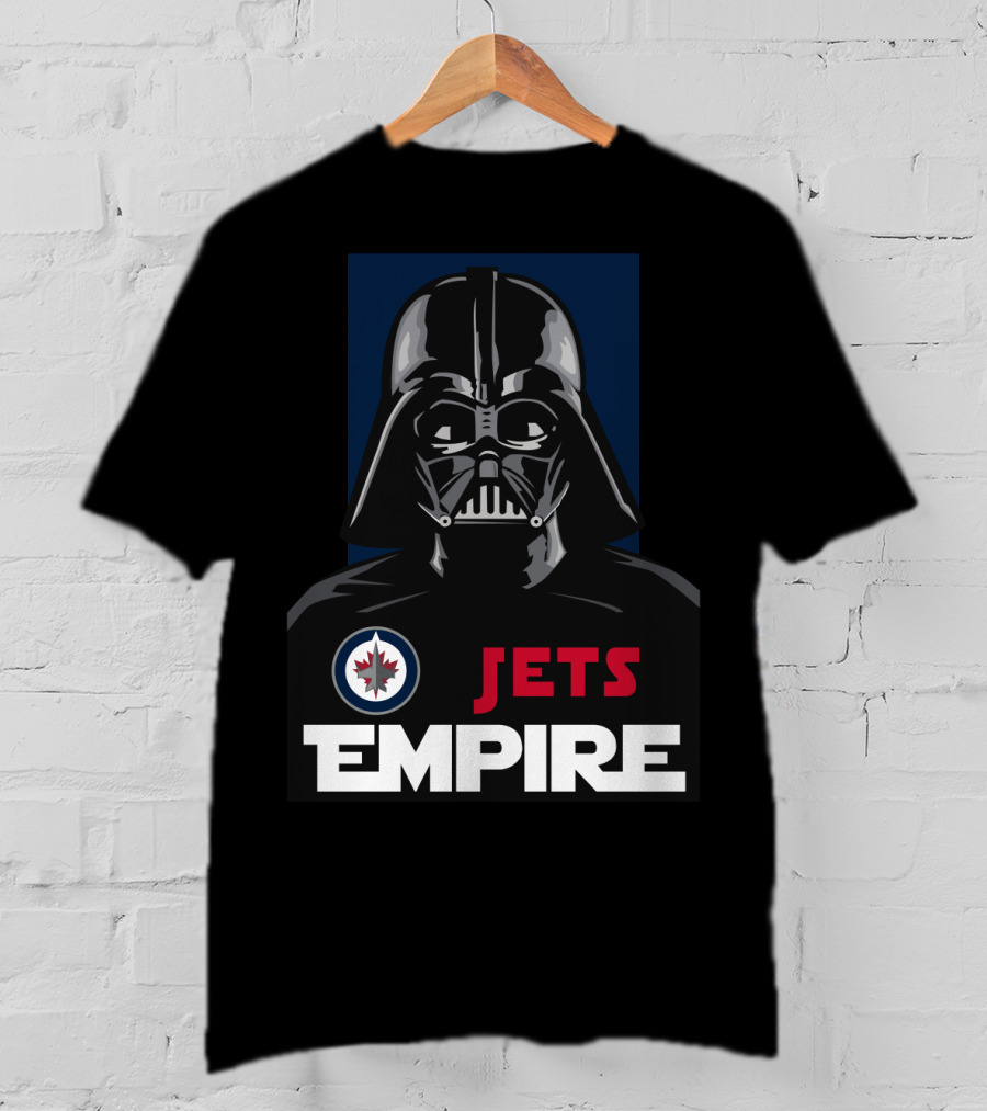 Winnipeg Jets Empire Darth Vader NHL T-Shirt