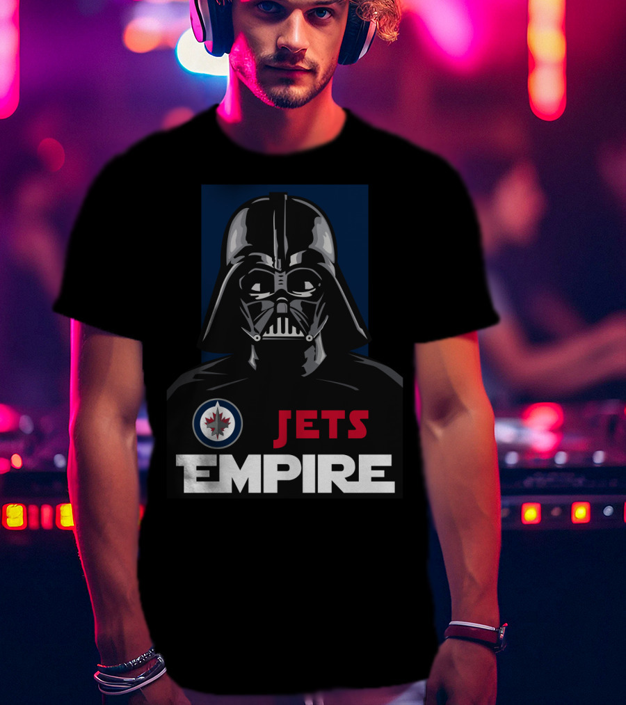 Winnipeg Jets Empire Darth Vader NHL T-Shirt