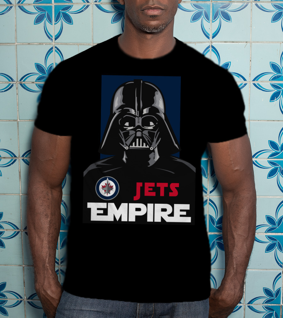 Winnipeg Jets Empire Darth Vader NHL T-Shirt
