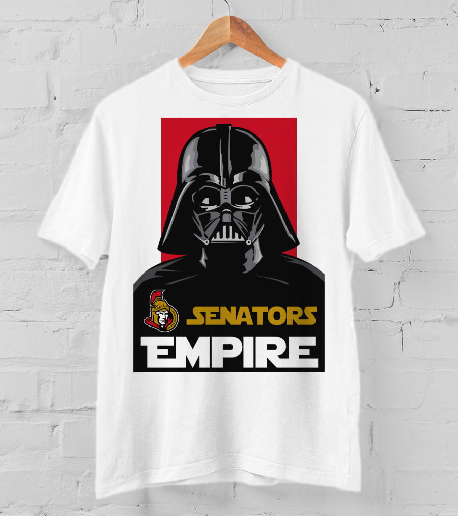 Ottawa Senators Darth Vader Empire NHL T-Shirt