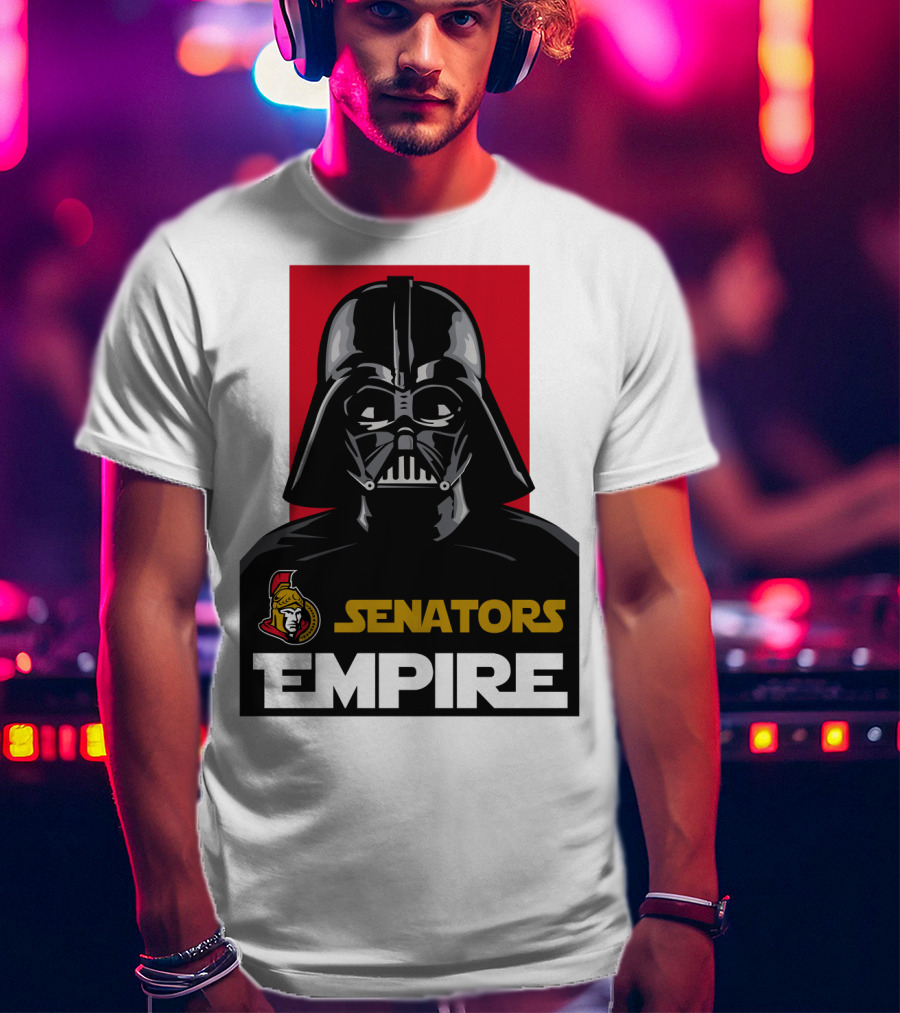 Ottawa Senators Darth Vader Empire NHL T-Shirt