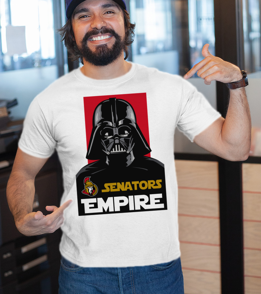 Ottawa Senators Darth Vader Empire NHL T-Shirt