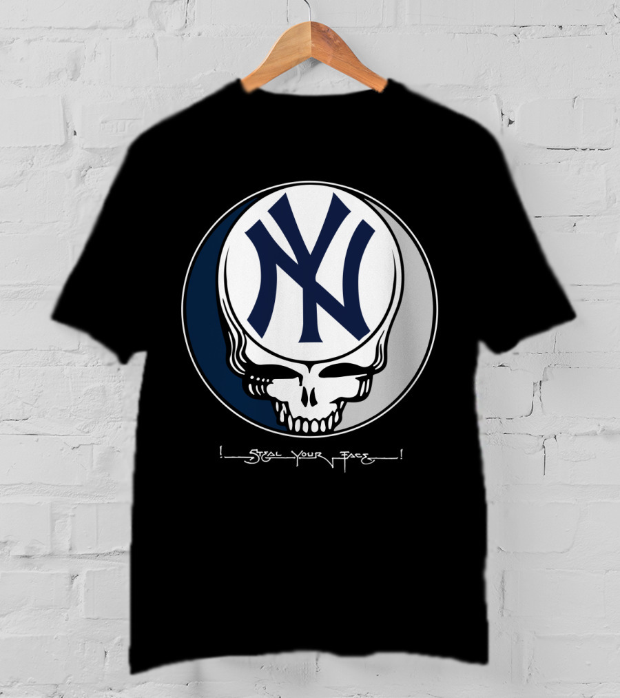 Grateful Dead Steal Your Face New York Yankees T-Shirt