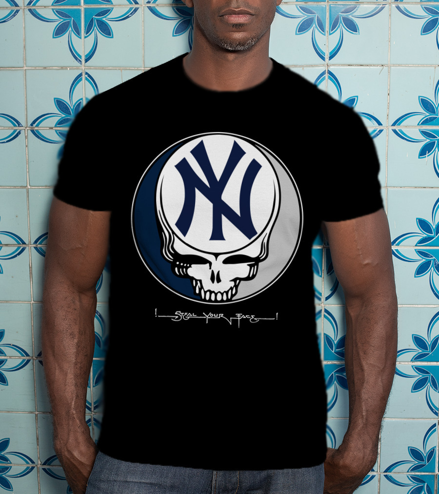 Grateful Dead Steal Your Face New York Yankees T-Shirt
