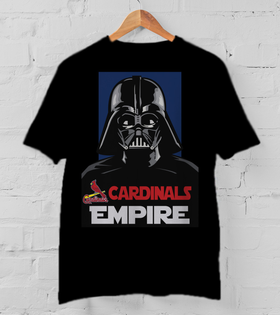 Cardinals Empire Darth Vader St. Louis Cardinals T-Shirt