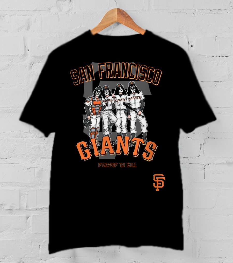 San Francisco Giants KISS Dressed To Kill T-Shirt