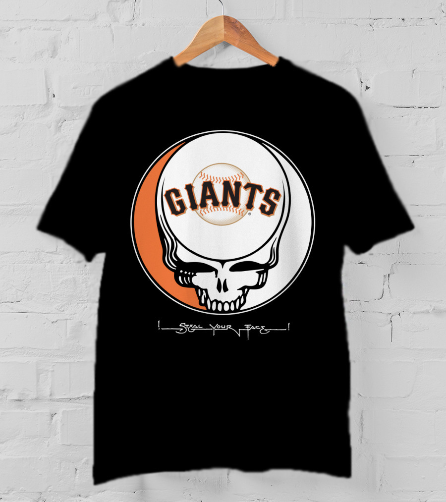 GRATEFUL DEAD San Francisco Giants Steal Your Face T-Shirt