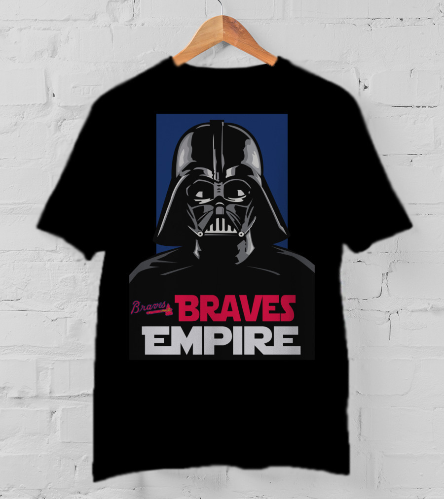 Braves Empire Darth Vader T-Shirt