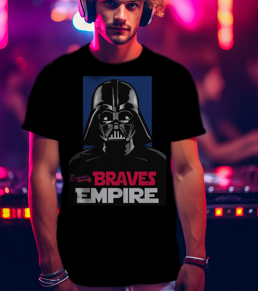 Braves Empire Darth Vader T-Shirt